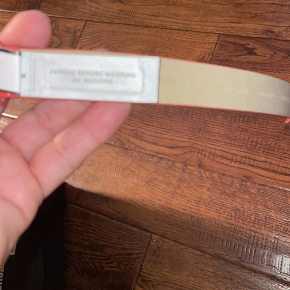 NWT LOFT Pink Patent Leather Classic Belt Size M